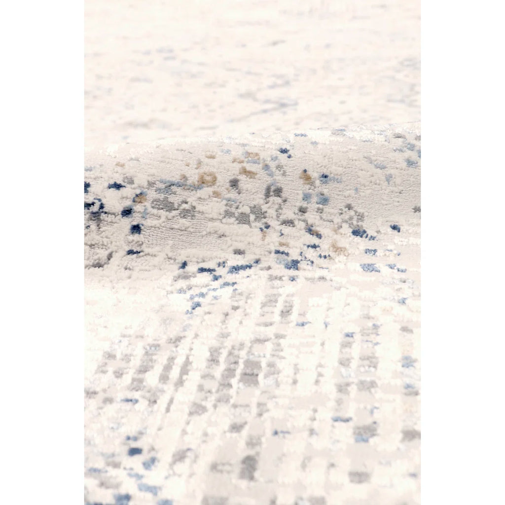 6” Round Efes Geometric Indoor Rug