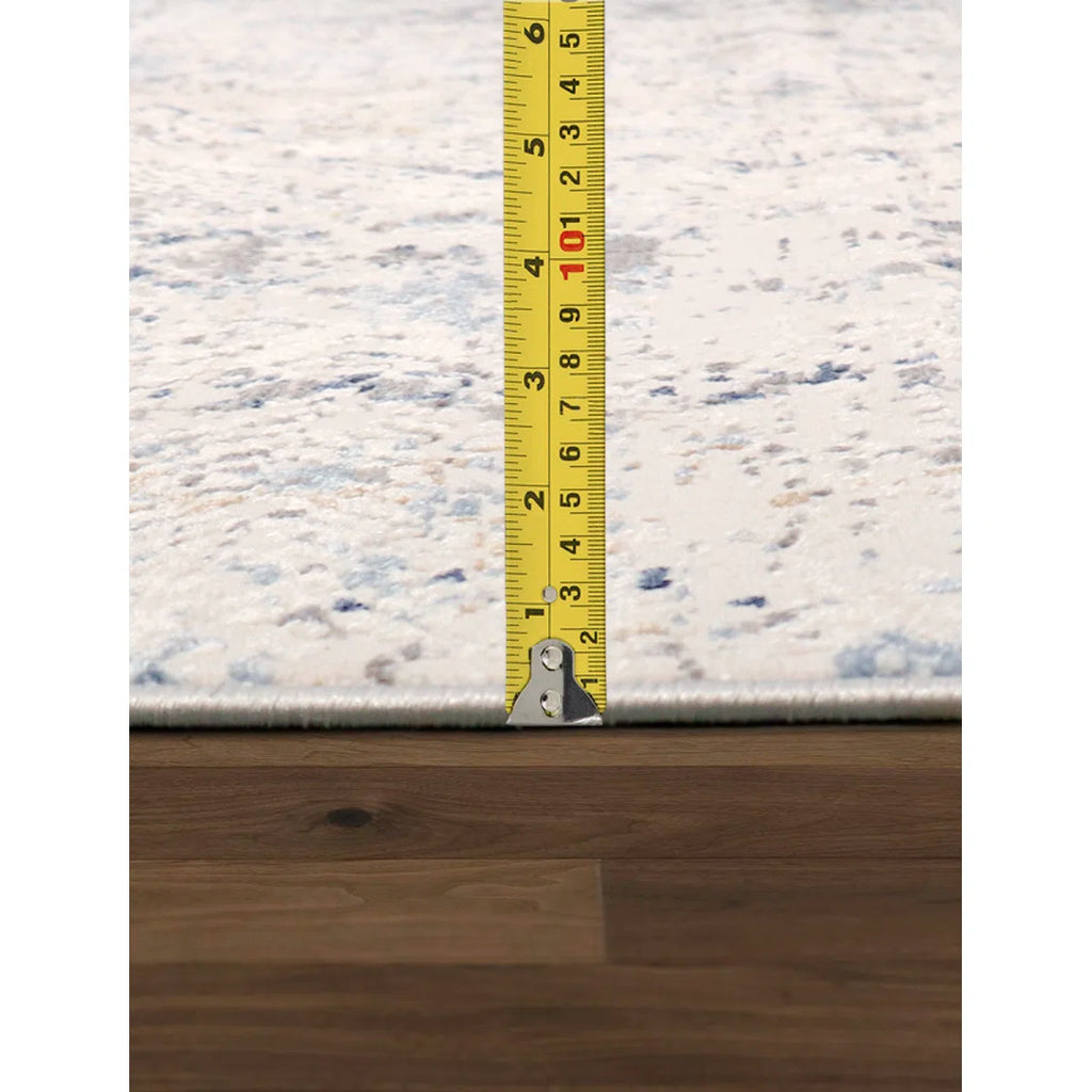 6” Round Efes Geometric Indoor Rug