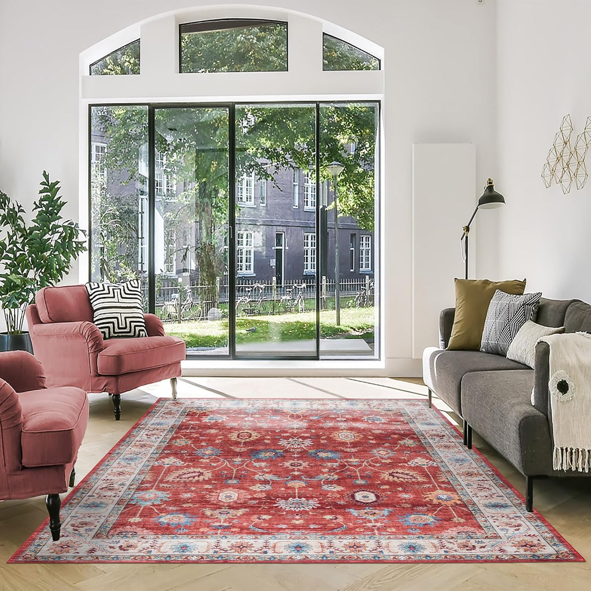 9 x 13 Gertmenian Indoor Boho Area Rug