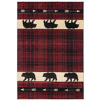 7’10 x 10’6 Entiat Plaid Indoor Rug