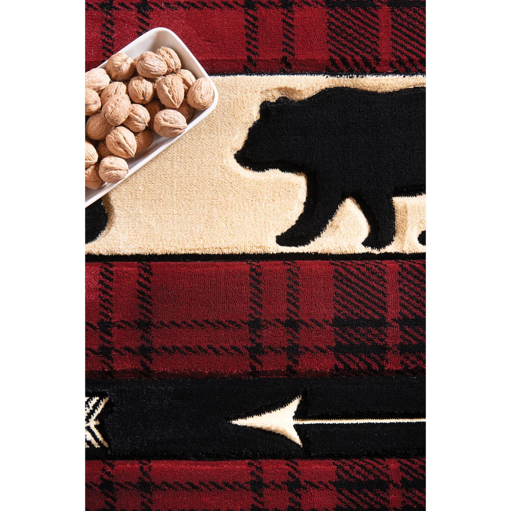 7’10 x 10’6 Entiat Plaid Indoor Rug