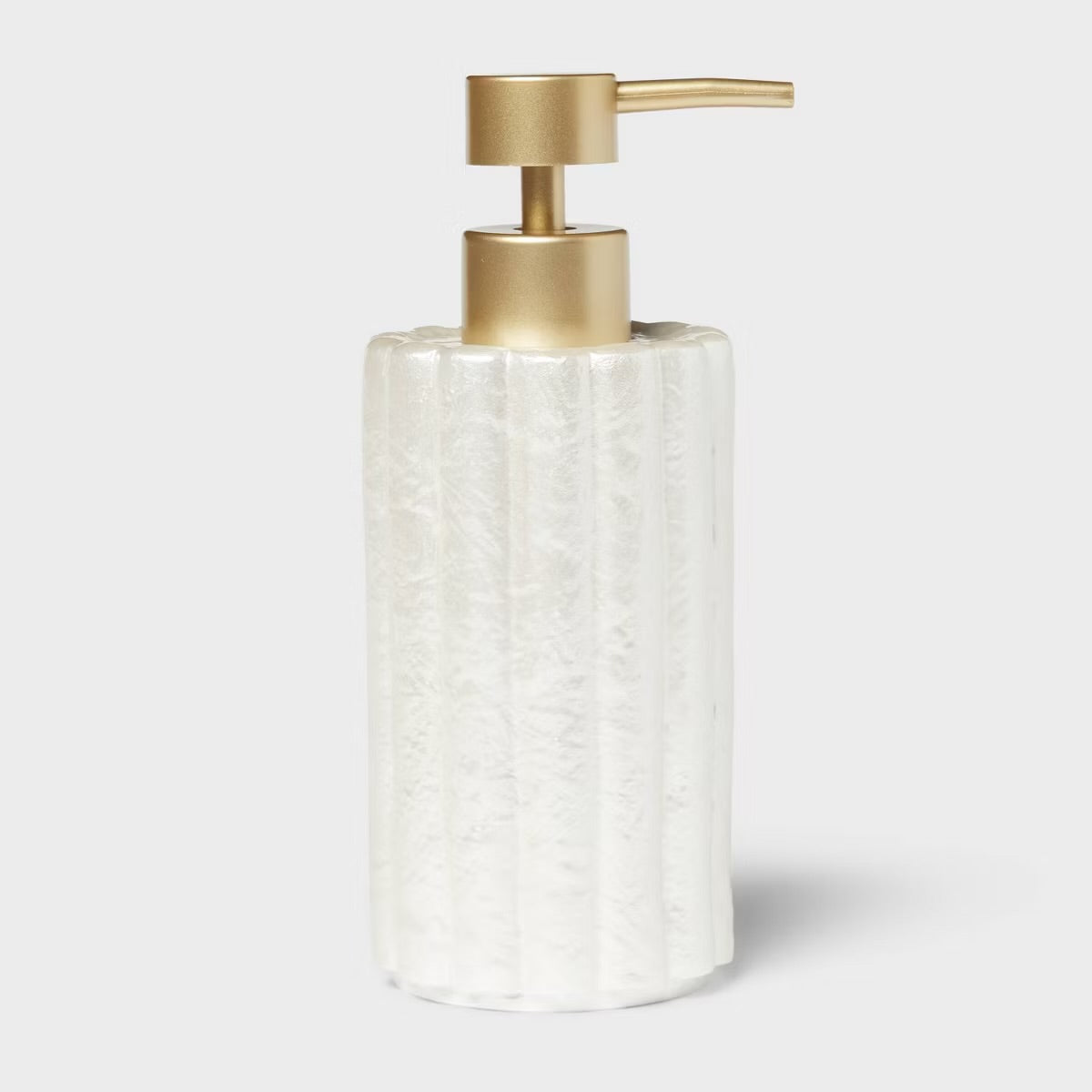 Fluted Capiz Soap Pump - Threshold
