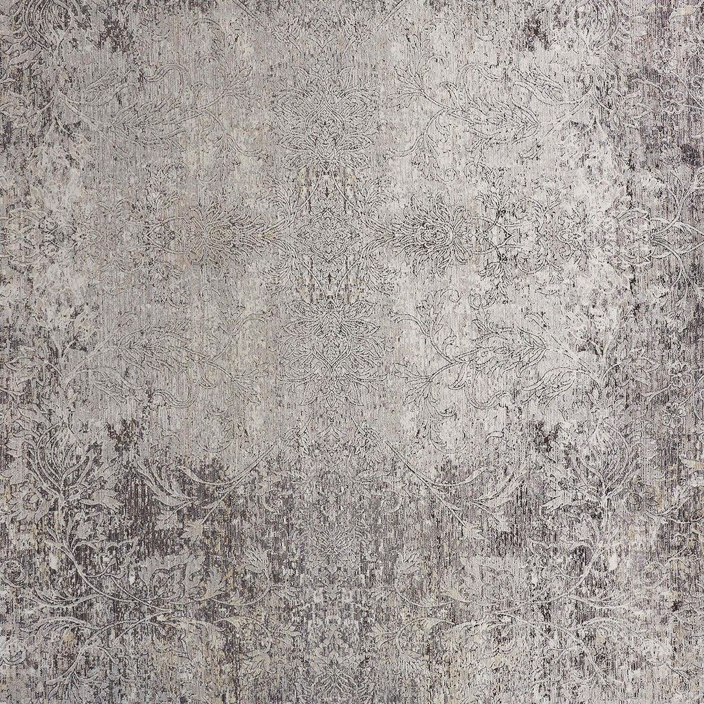 6’7” x 9’10” Feizy Sarrant Gray Area Rug