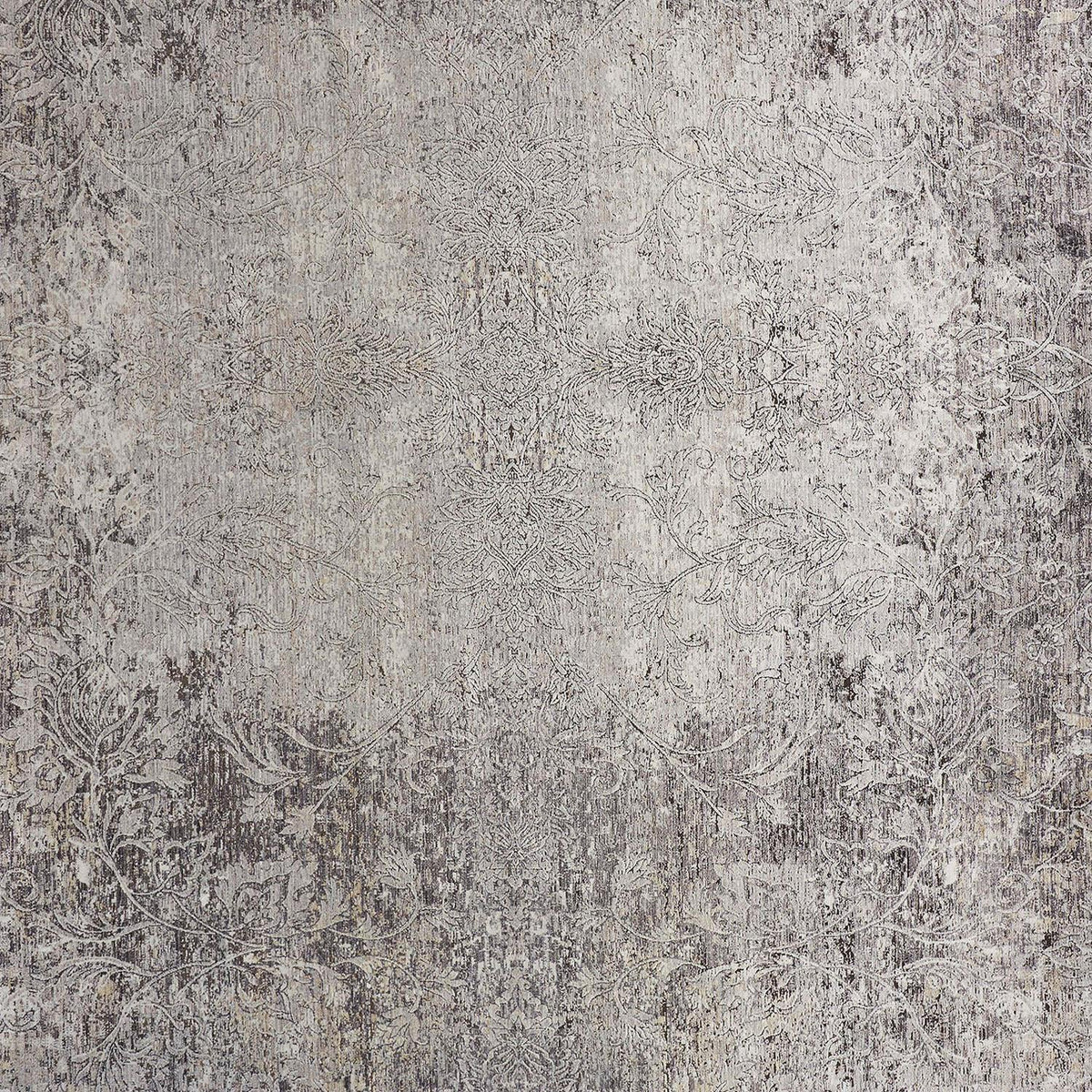 6’7” x 9’10” Feizy Sarrant Gray Area Rug