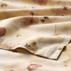Linen Warm Washed Floral Shower Curtain - Casaluna