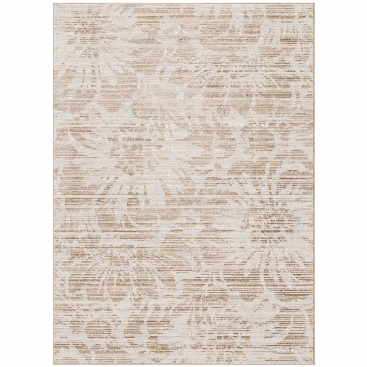 4 x 6 - Iliana Ivory Grey with Gold Accents