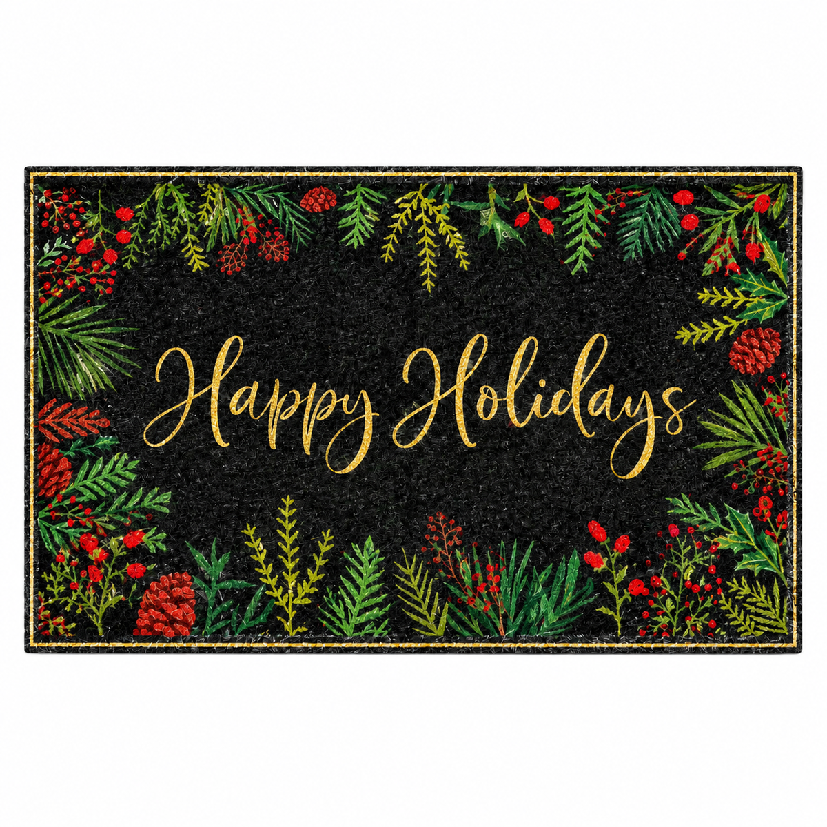 24" x 36"  Matologie - Happy Holidays