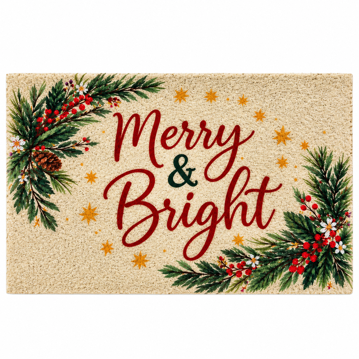 24" x 36"  Matologie - Merry & Bright
