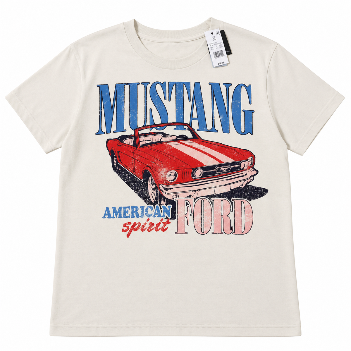 3X Ford Mustang T Shirt