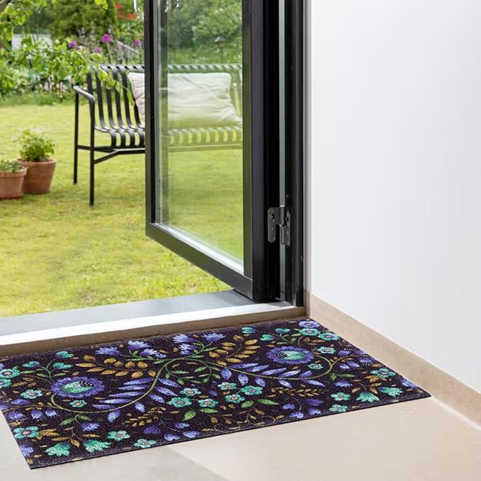 24" x 36" Matologie Mat Blue Flower