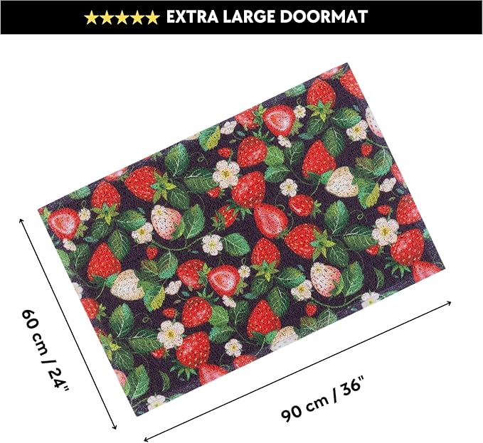 24" x 36" Matologie Mat Strawberry