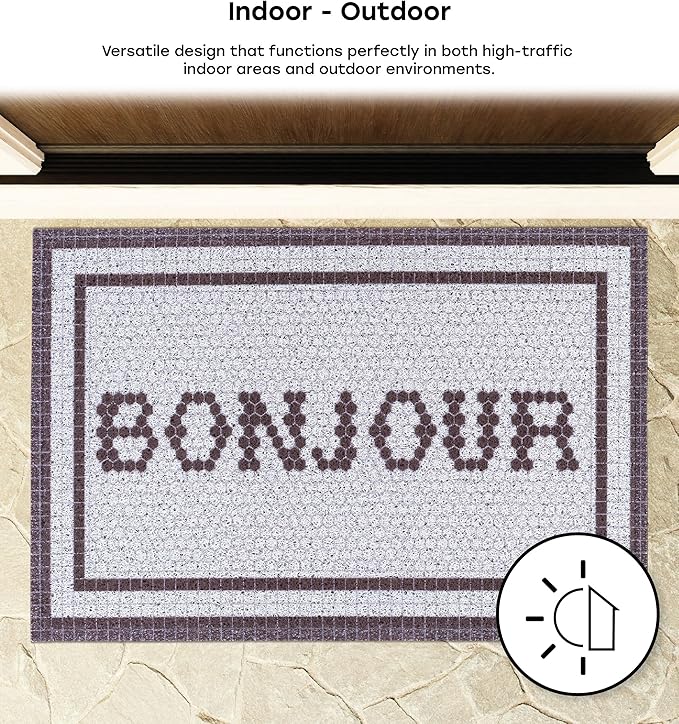 24" x 36" Matologie Mat Bonjour Mosaic