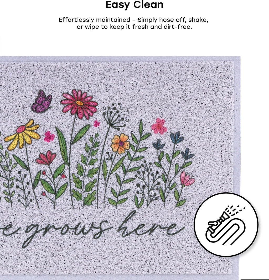 24" x 36" Matologie Mat Multi Flower