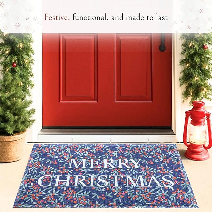 24" x 36"  Matologie - Blue Holly