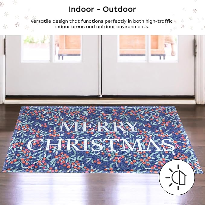 24" x 36"  Matologie - Blue Holly