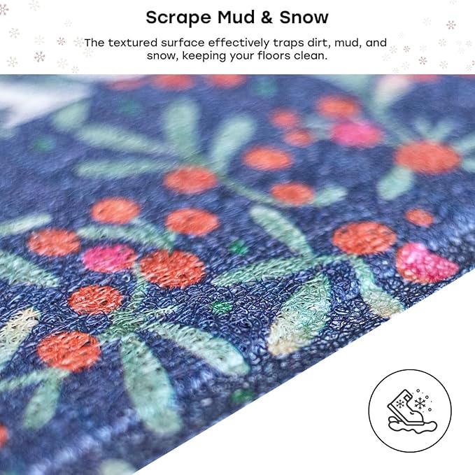 24" x 36"  Matologie - Blue Holly