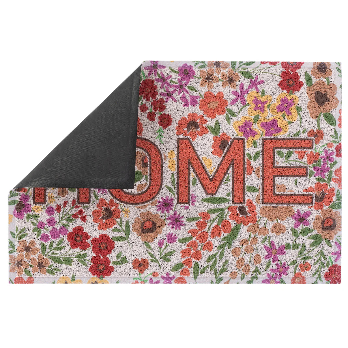 24" x 36" Matologie Mat Red Flower Home