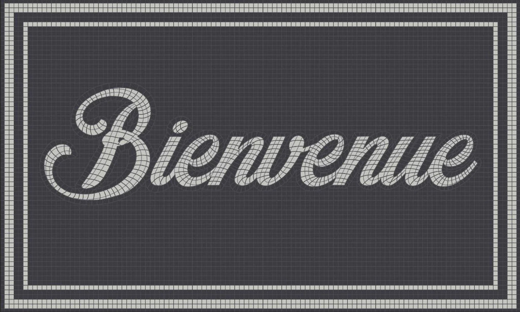 24" x 36" Matologie Mat Bienvenue Mosaic