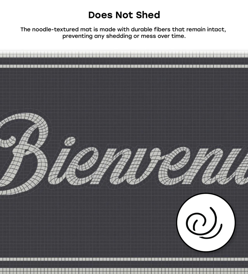 24" x 36" Matologie Mat Bienvenue Mosaic