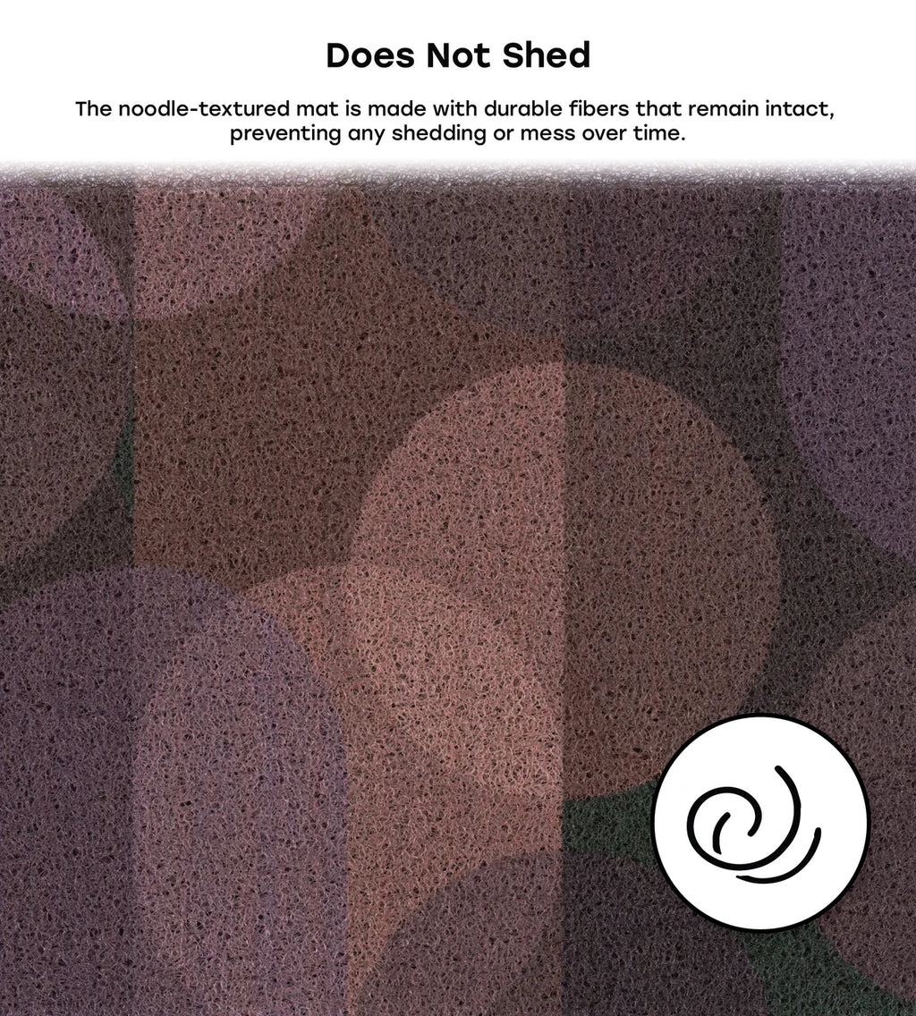 24" x 36" Matologie Mat Brown Circle