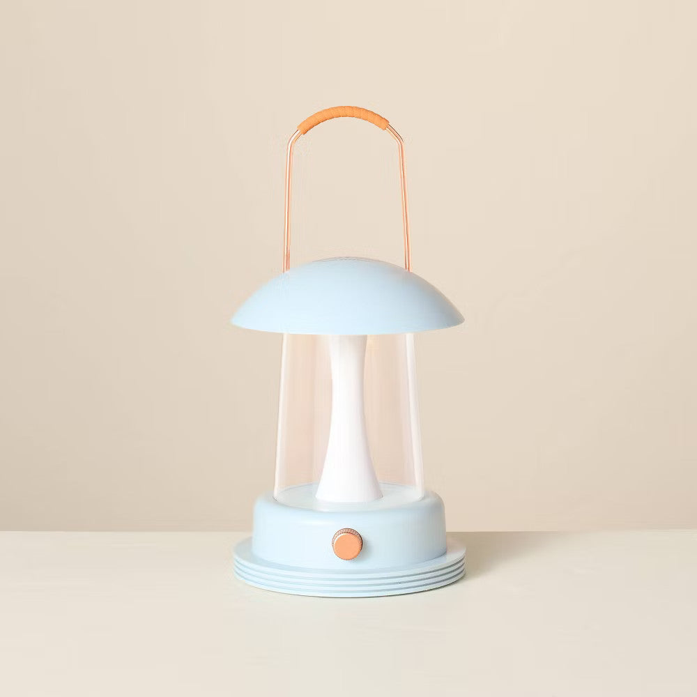 Portable LED Table Lantern Light Blue - Hearth & Hand with Magnolia