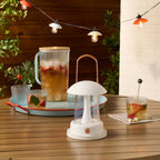 Portable LED Table Lantern Cream - Hearth & Hand with