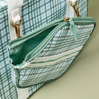 Plaid Pickleball Bag & Paddle Cover Set Green/Blue - Hearth & Hand with Magnolia