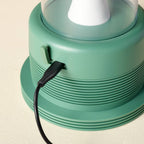 Portable LED Table Lantern with Bluetooth Speaker Green - Hearth & Hand with Magnolia