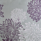 Calla Printed Floral Shower Curtain Purple