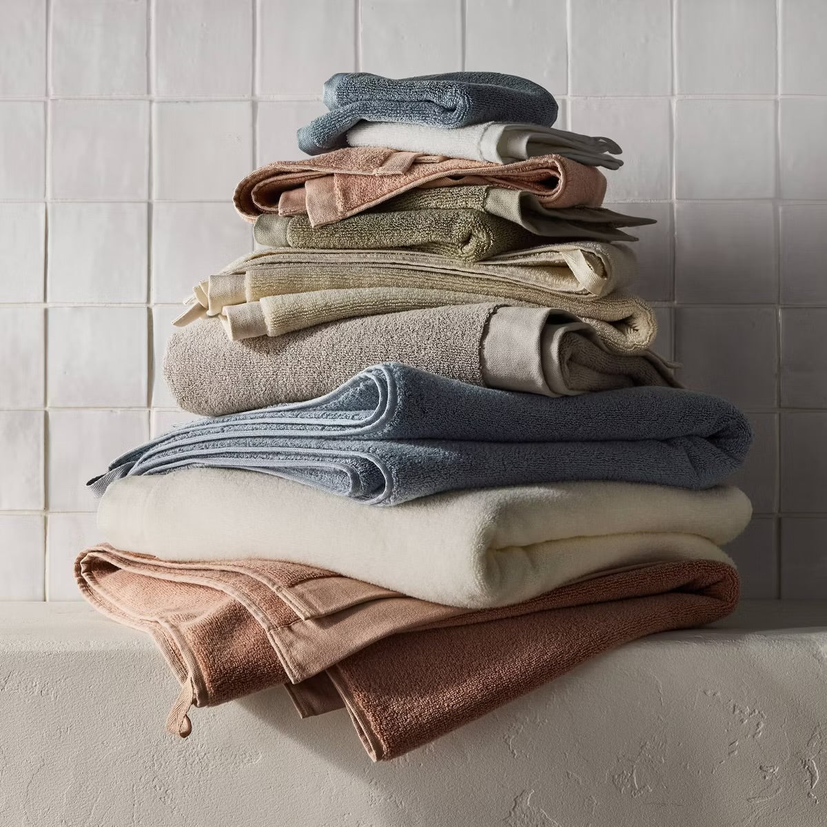 Modal Bath Towel Olive - Casaluna