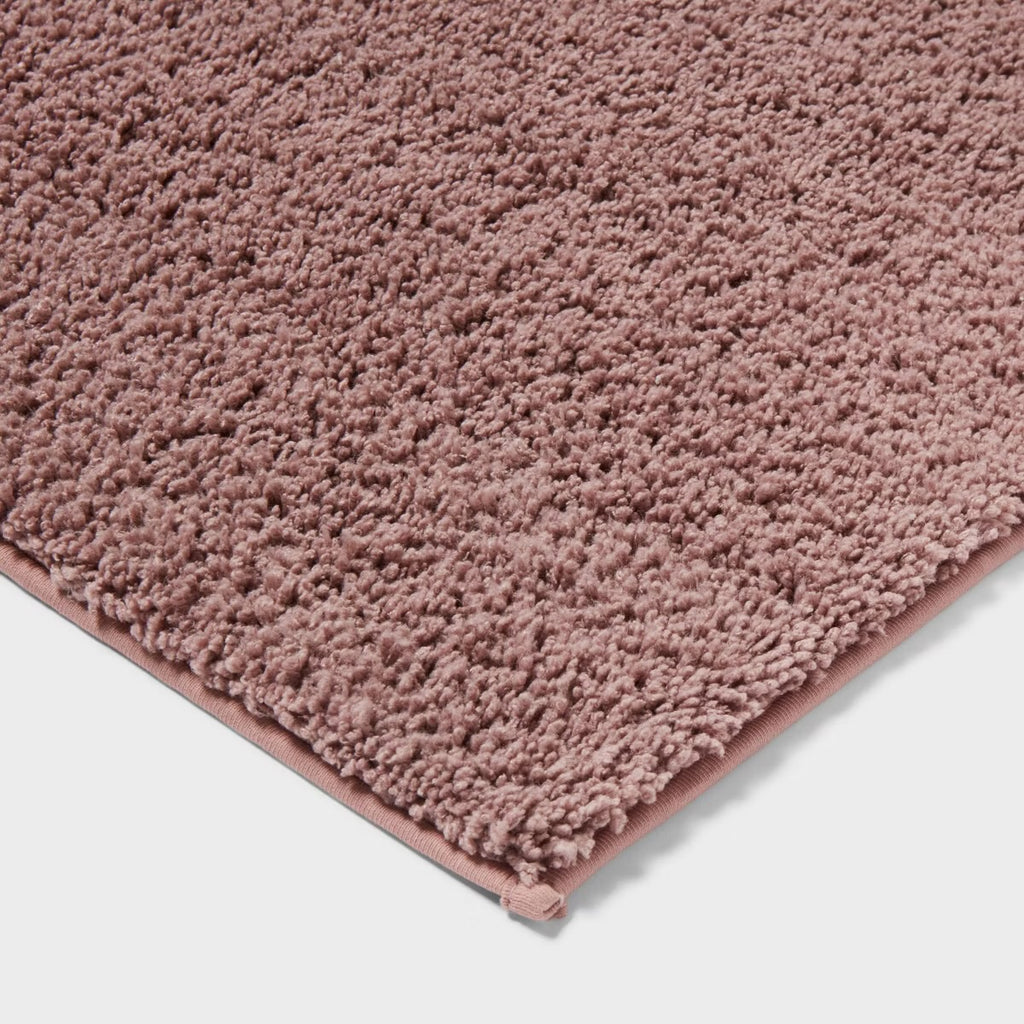 24"x38" Performance Plus Plush Non Skid Bath Rug Mauve - Threshold