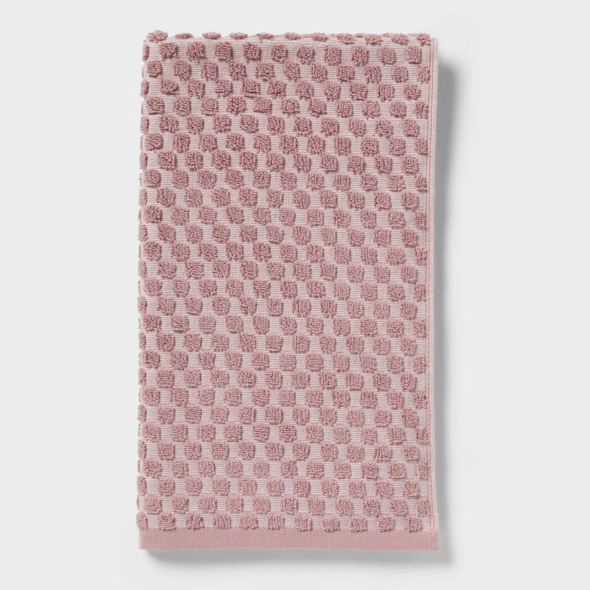 6pc Performance Plus Textured Dot Bath Towel Set Mauve - Threshold