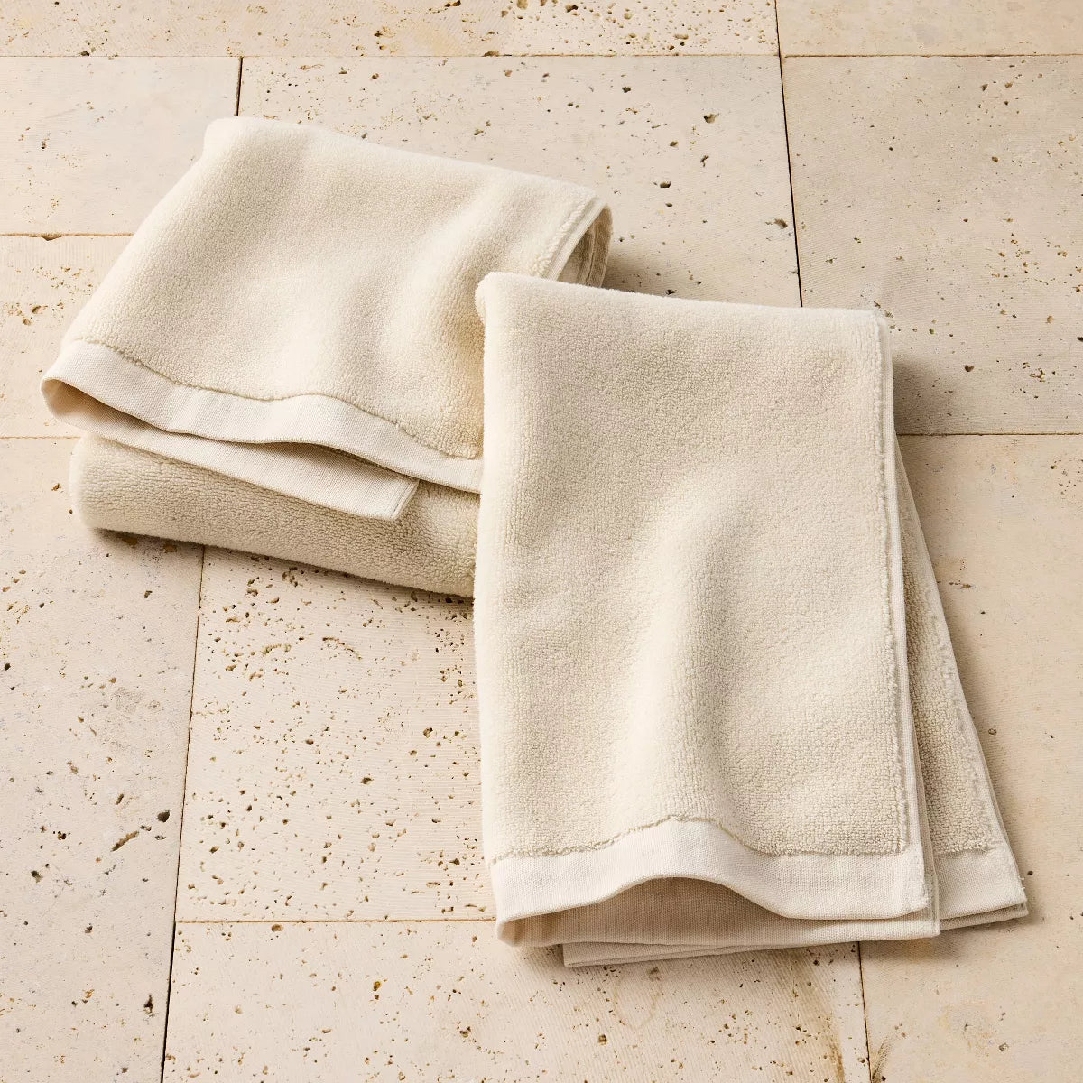 2pk Modal Hand Towel Natural - Casaluna