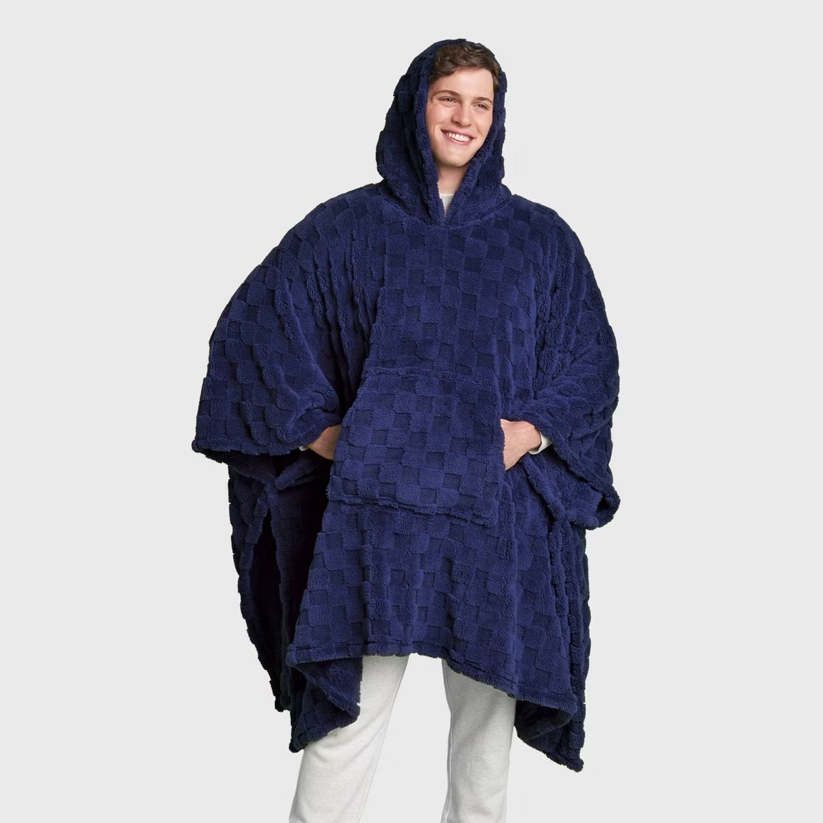 Plush Wearable Blanket Navy - Room Essentials