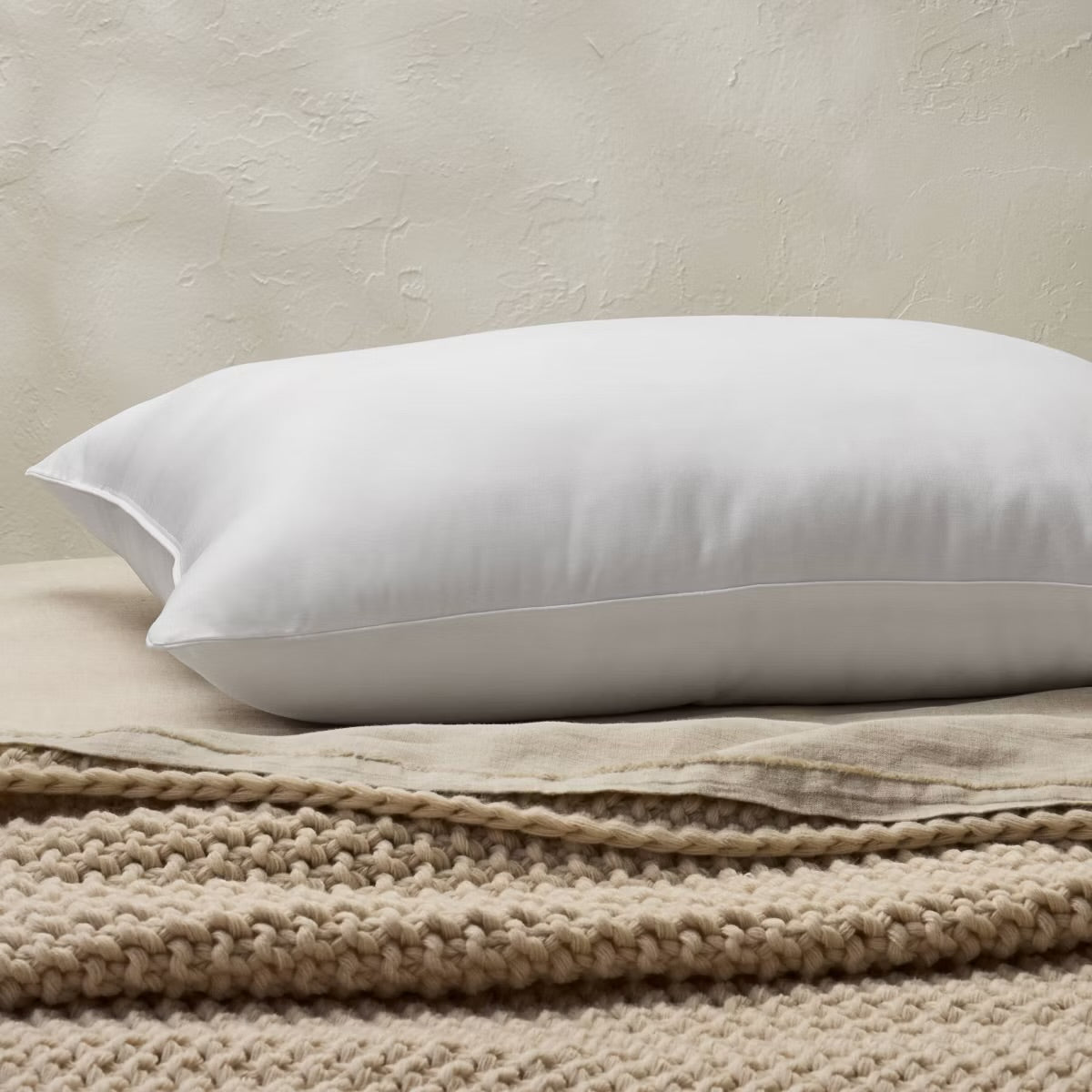 Standard/Queen Machine Washable Firm Down Alternative Pillow - Casaluna