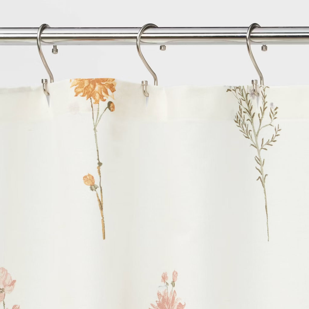 Botanical Floral Shower Curtain - Threshold