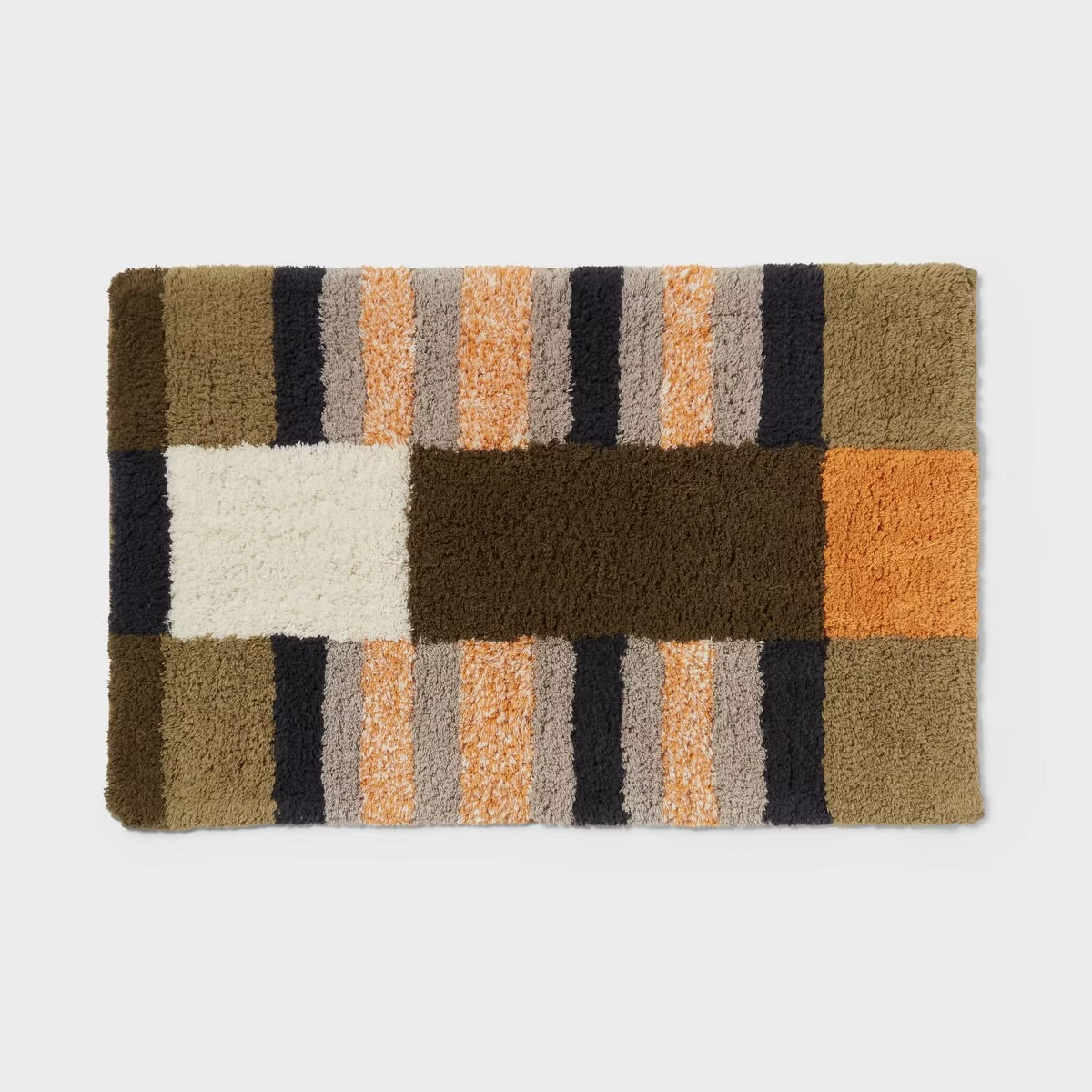 20"x30" Modern Colorblock Tufted Bath Rug - Threshold
