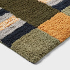 20"x30" Modern Colorblock Tufted Bath Rug - Threshold