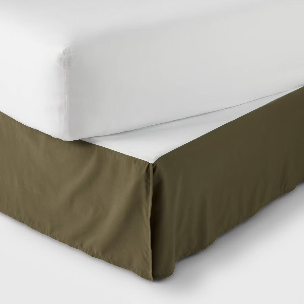 12pc Queen Micro Texture Comforter & Sheet Bedding Set Dark Green - Threshold