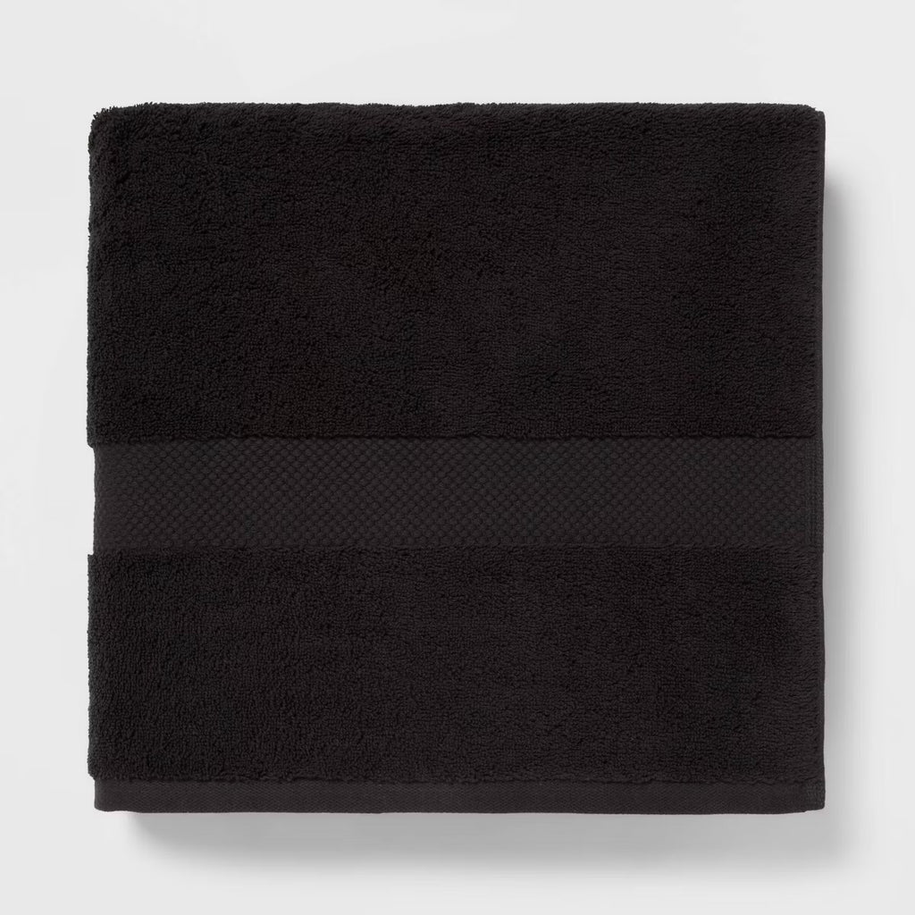 Performance Plus Bath Towel Black - Threshold