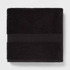 Performance Plus Bath Towel Black - Threshold