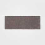 22"x60" Antimicrobial Bath Runner Dark Gray - Threshold