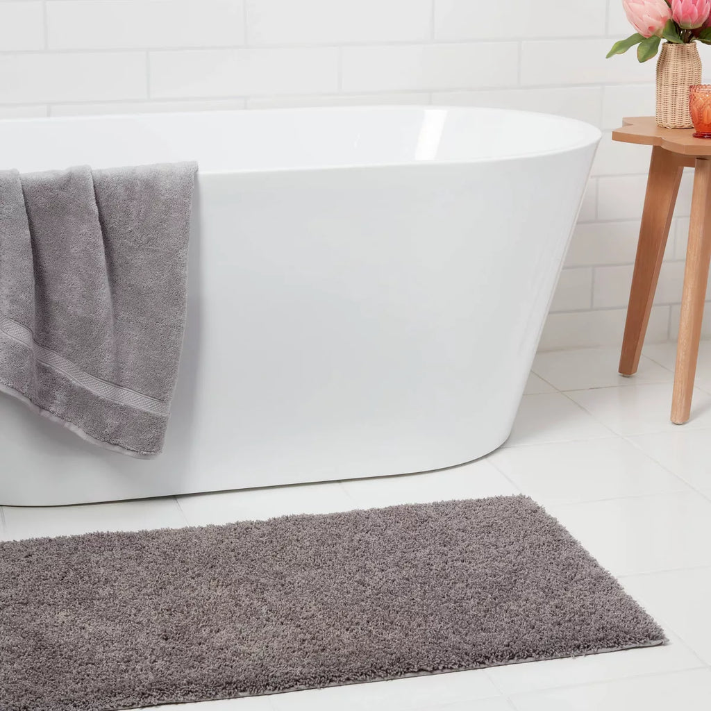 22"x60" Antimicrobial Bath Runner Dark Gray - Threshold