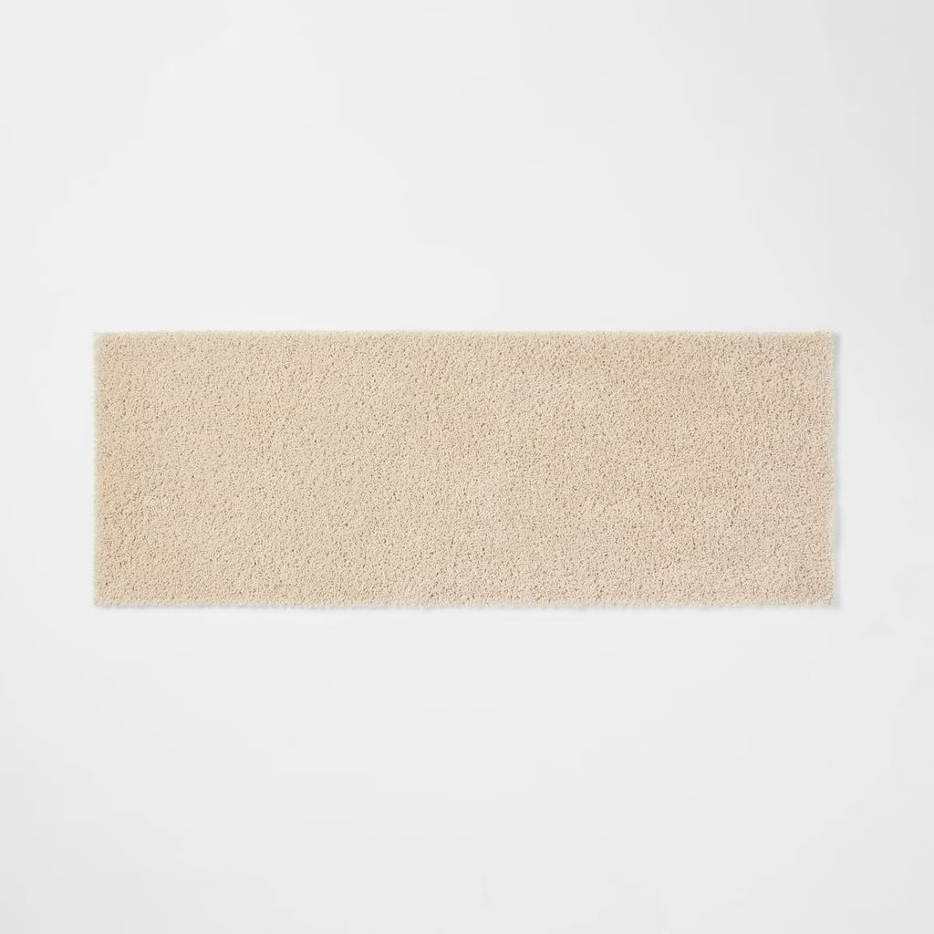 22"x60" Antimicrobial Bath Runner Tan - Threshold