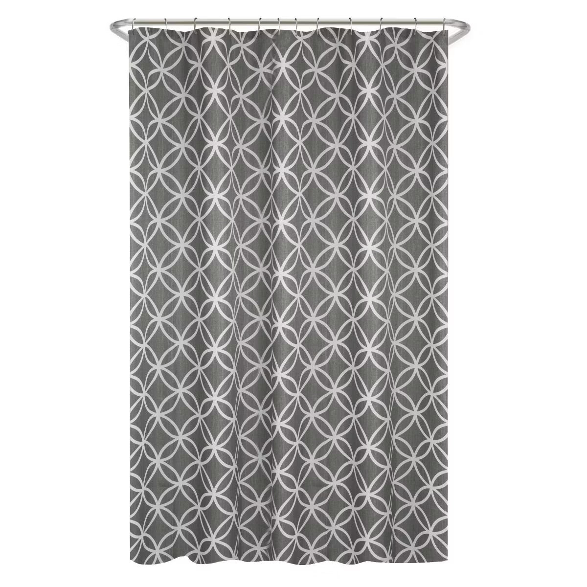 Emma Shower Curtain Gray - Zenna Home