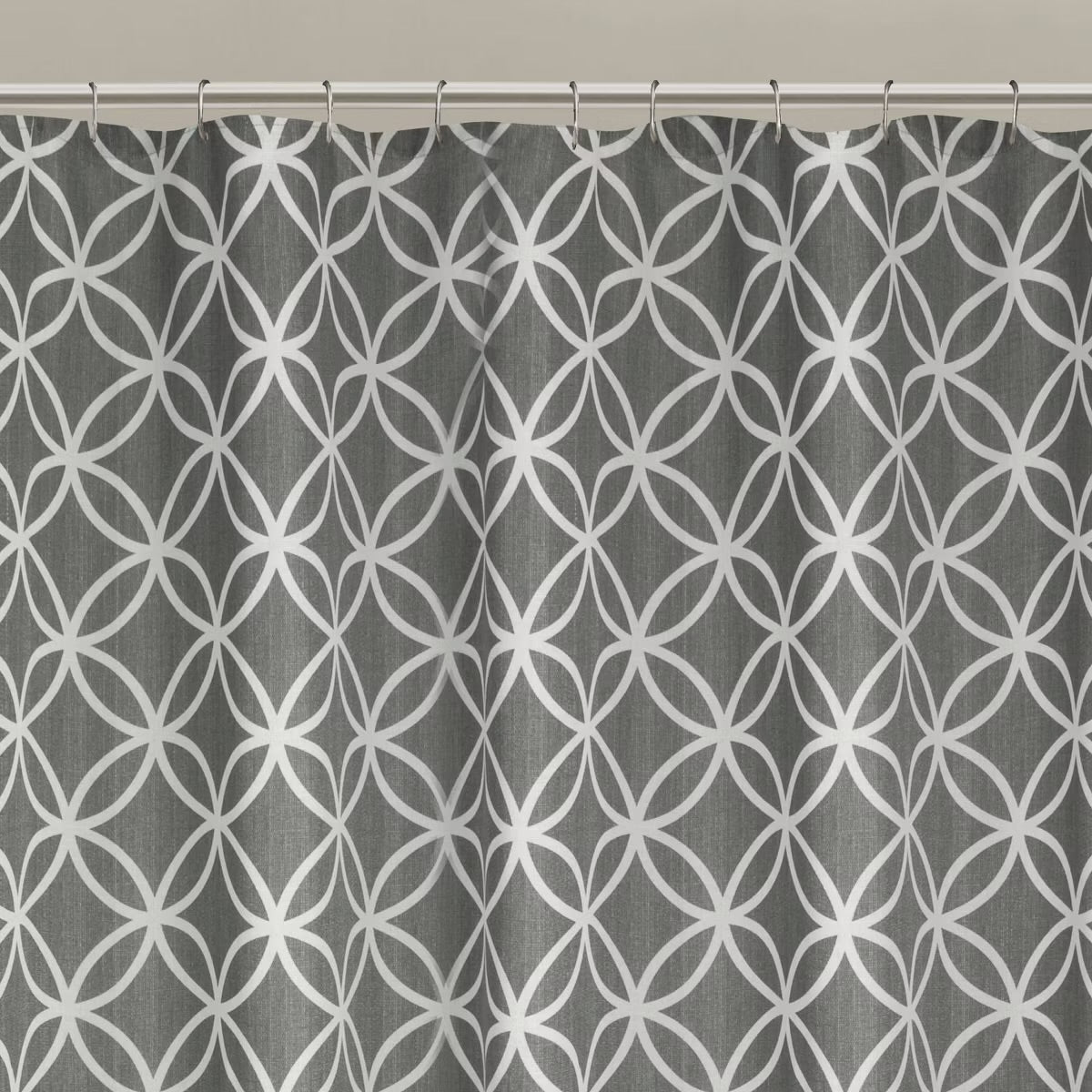 Emma Shower Curtain Gray - Zenna Home