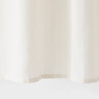 72"x84" Extra Long Herringbone Fabric Shower Curtain White - Room Essentials