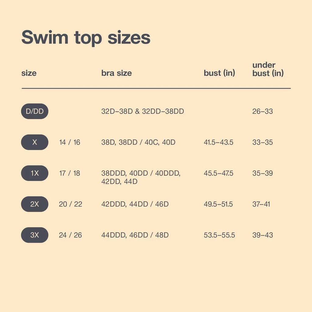 1X (17-18) Tiered Ruffle Tankini Top - Shade & Shore