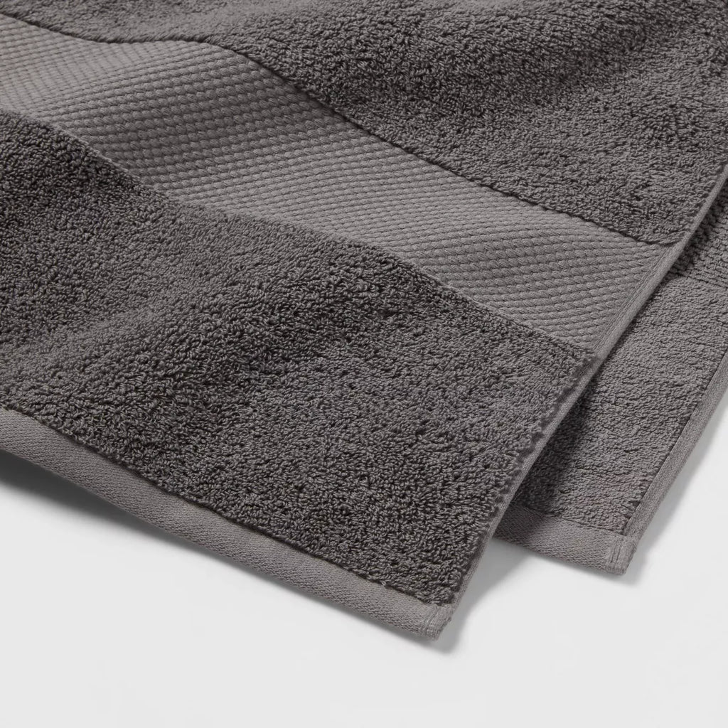 Performance Plus Oversized Bath Towel Dark Gray - Threshold