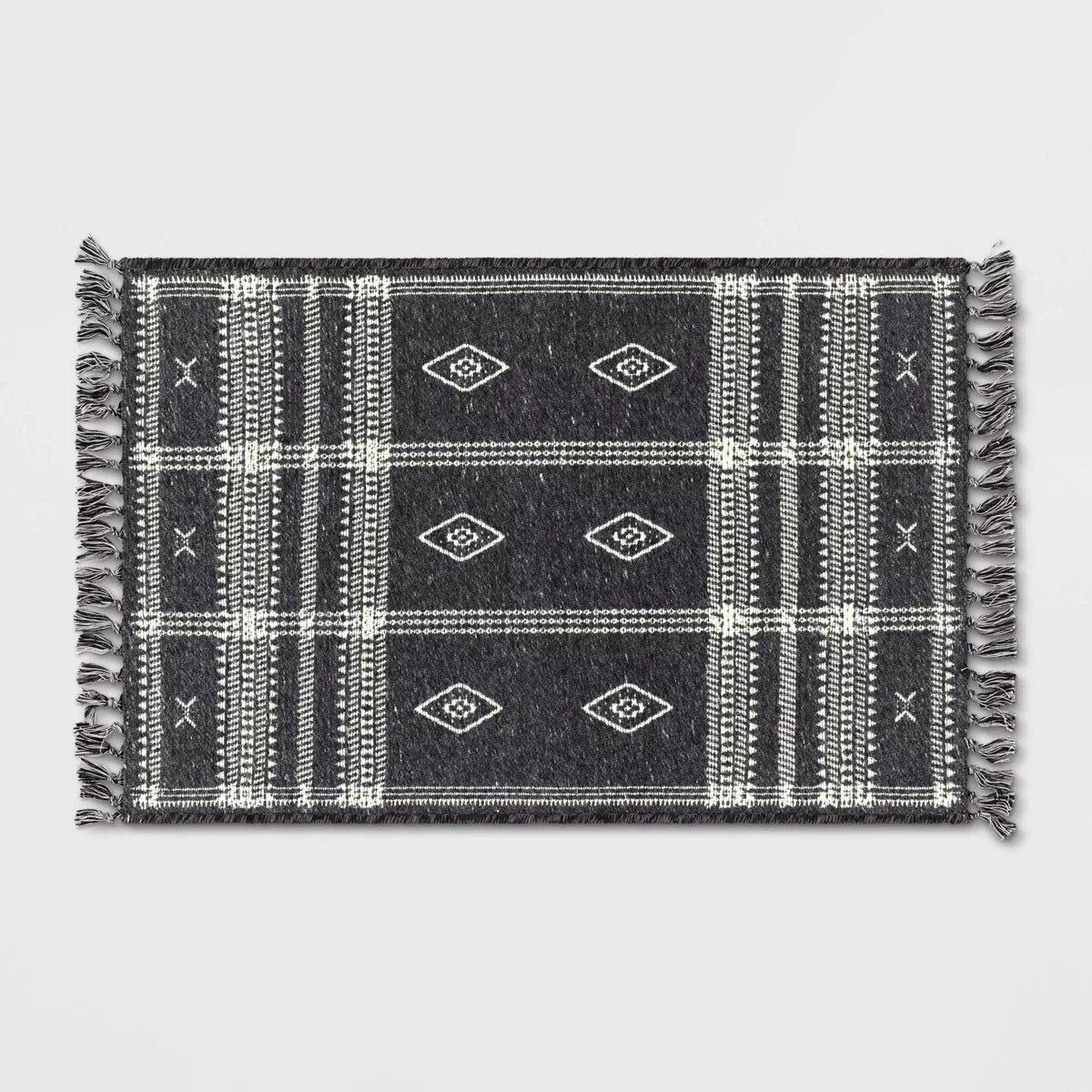 2'3"x3'9" Washable Southwest Plaid Accent Rug - Threshold
